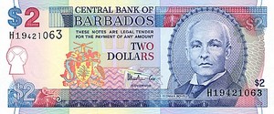 Barbados, 2 Dollar, P54a