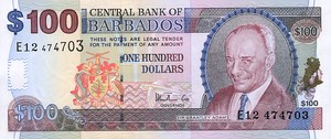 Barbados, 100 Dollar, P59