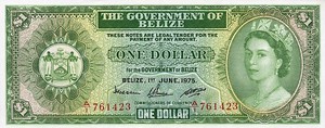 Belize, 1 Dollar, P33b