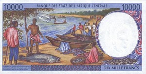 Central African States, 10,000 Franc, P405Lb