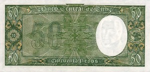 Chile, 50 Peso, P104