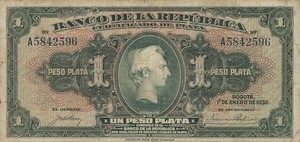 Colombia, 1 Peso, P382
