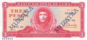 Cuba, 3 Peso, CS18