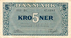 Denmark, 5 Krona, P35g