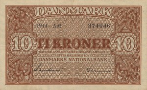 Denmark, 10 Krona, P36a