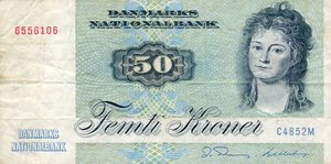 Denmark, 50 Krona, P50g
