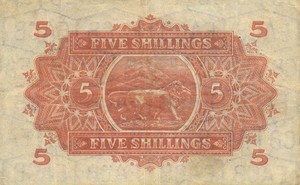 East Africa, 20 Shilling, P20