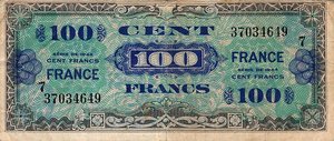 France, 100 Franc, P123c v5