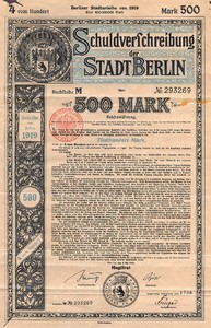 Germany, 500 Mark, 
