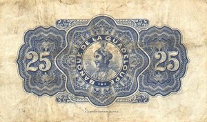 Guadeloupe, 25 Franc, P22b