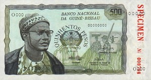Guinea-Bissau, 500 Peso, P3s, Lot 27592