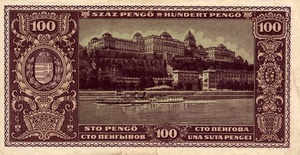 Hungary, 100 Pengo, P111b