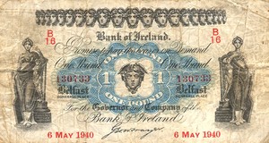 Ireland, Northern, 1 Pound, P55a