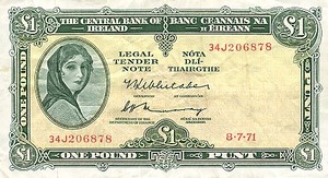 Ireland, Republic, 1 Pound, P64c