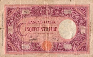 Italy, 500 Lira, P69