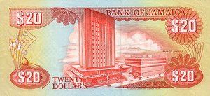 Jamaica, 20 Dollar, P72c