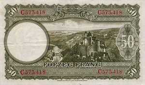 Luxembourg, 50 Franc, P46a