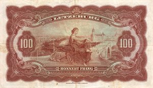 Luxembourg, 100 Franc, P47a