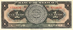 Mexico, 1 Peso, P46b