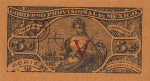 Mexico, 5 Centavo, S697 L XIX