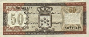 Netherlands Antilles, 50 Gulden, P11b