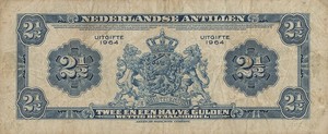 Netherlands Antilles, 2.5 Gulden, A1b