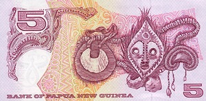 Papua New Guinea, 5 Kina, P13c
