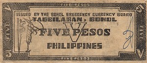 Philippines, 5 Peso, S136d