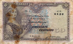Portugal, 50 Centavo, P112b Sign.2