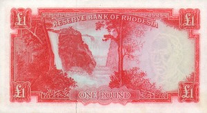 Rhodesia, 1 Pound, P25 v3