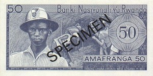 Rwanda, 50 Franc, P7s2