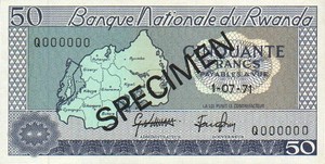 Rwanda, 50 Franc, P7s2