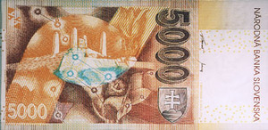 Slovakia, 5,000 Koruna, P33