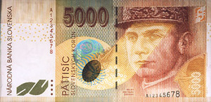 Slovakia, 5,000 Koruna, P33