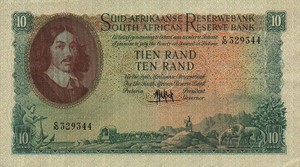 South Africa, 10 Rand, P107a