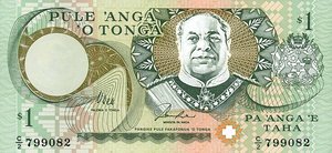 Tonga, 1 PaAnga, P31a