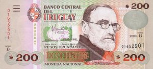 Uruguay, 200 Peso Uruguayo, P77b