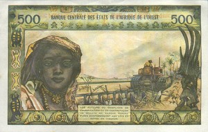 West African States, 500 Franc, P102Aj