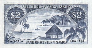 Western Samoa, 2 Tala, P17c