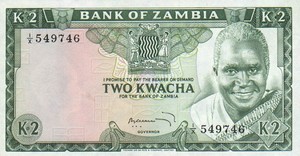 Zambia, 2 Kwacha, P20r