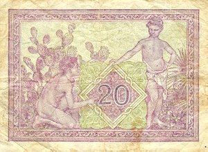 Algeria, 20 Franc, P92b