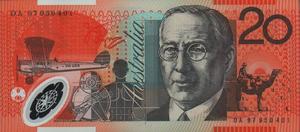 Australia, 20 Dollar, P53b