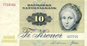 Denmark, 10 Krona, P48a