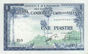 French Indochina, 1 Piastre, P94