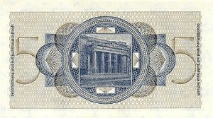 Germany, 5 Reichsmark, R138a