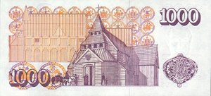 Iceland, 1,000 Krone, P56a