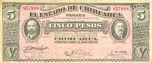 Mexico, 5 Peso, S531f