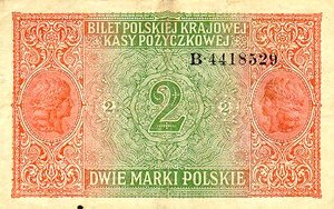 Poland, 2 Marka, P9