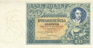 Poland, 20 Zloty, P73