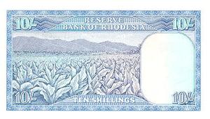 Rhodesia, 10 Shilling, P27 v1